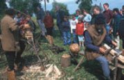 Wood turning